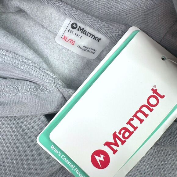 Marmot Coastal Hoodie - Size XL - Sleet Heather - Picture 5 of 8